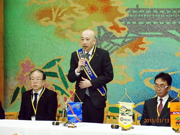 加賀4クラブ合同例会