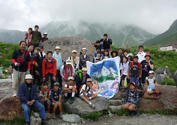 8月4日～5日　伊奈美園との立山登山 