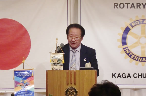 ３月２３日　鴨出次期会長のＰＥＴＳ報告が行われ、決意を新たにしました。