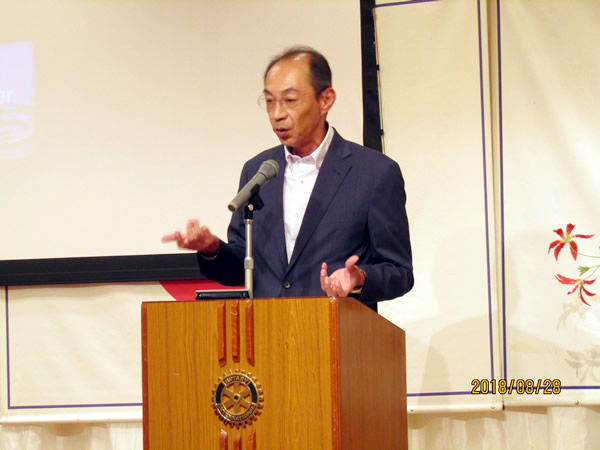 8月29日　ゲスト卓話