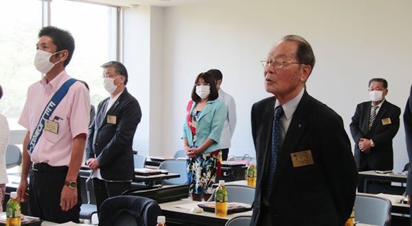 7月1日　2020-2021年度　第１回例会