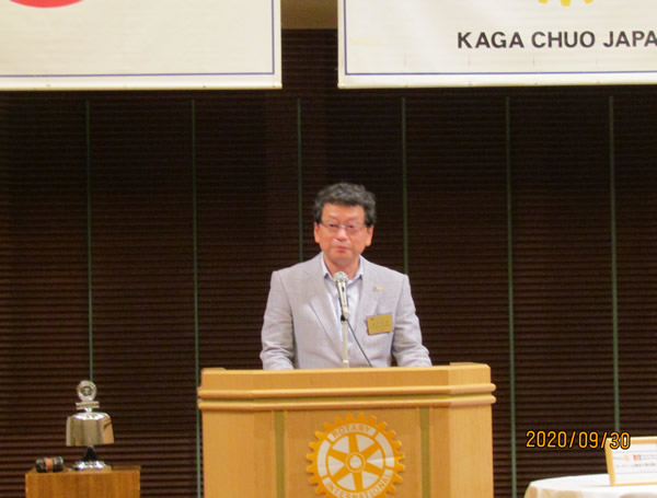 9月30日　第1886回例会