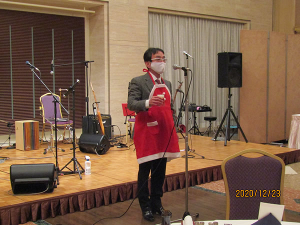 12月23日　第1898回例会　クリスマス例会