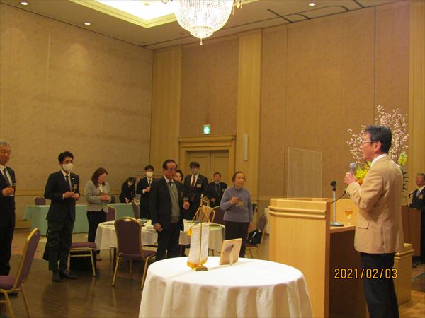 2月3日　第1903回例会　創立40周年記念例会