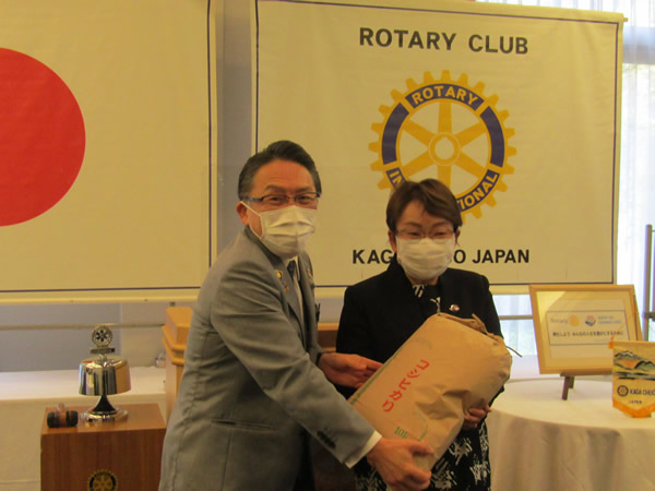 10月27日（水）第1918回例会 第2610地区神野正博ガバナー公式訪問