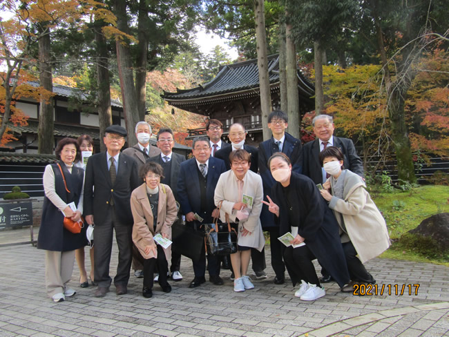 11月17日（水）第1920回例会　紅葉狩り例会