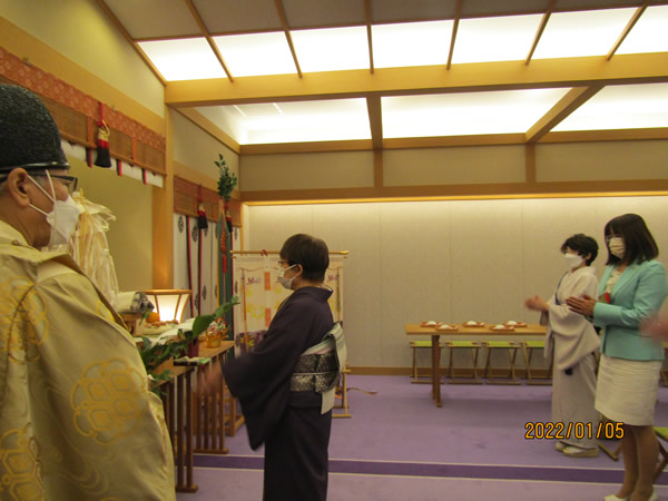 1月5日（水）第1926回例会　新春祈願祭