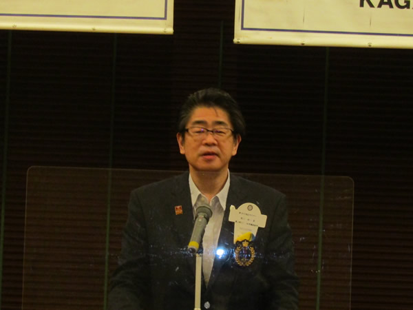 8月24日（水）第1953回例会　第2610地区ガバナー公式訪問