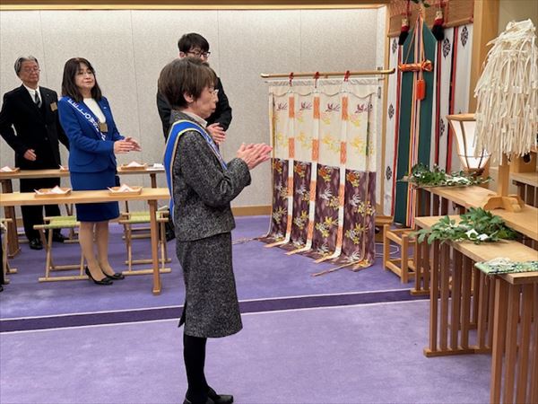 1月10日（水）　第2014回例会　新年例会：新春祈願祭